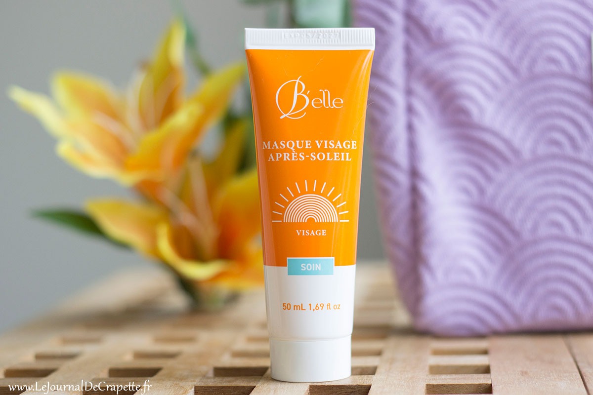 Masque visage après soleil B'elle 